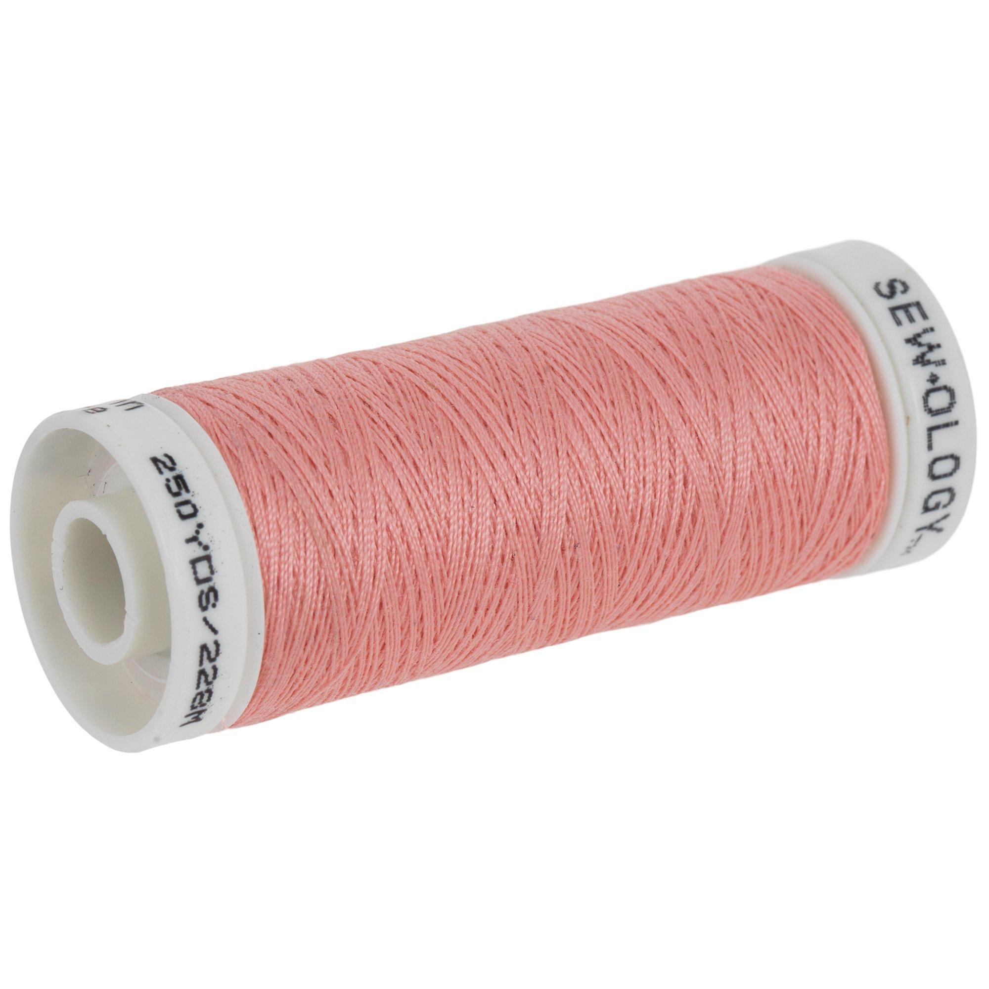  Polyester Quilting Sewing Supply Pink Thread 10 Pcs