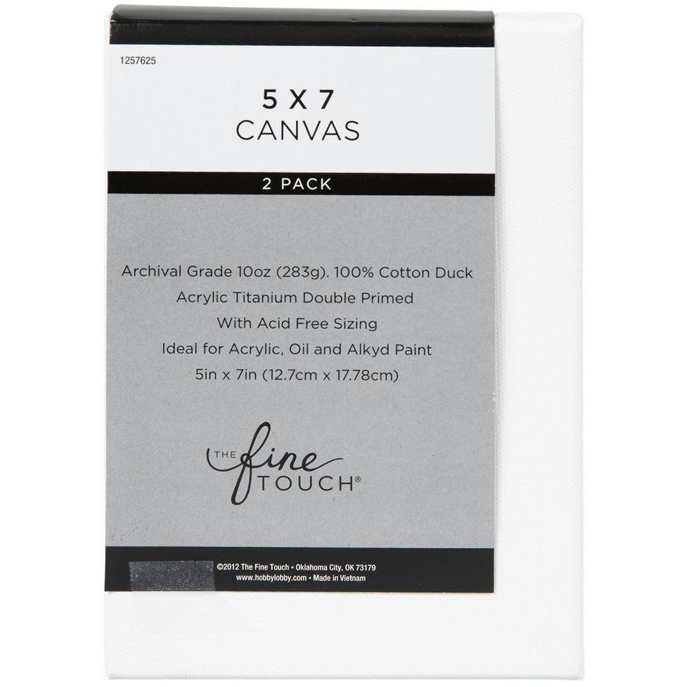The Fine Touch Blank Canvas Set | Hobby Lobby | 1257625