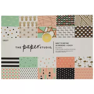 Mint To Be Fab Foil Paper Pack