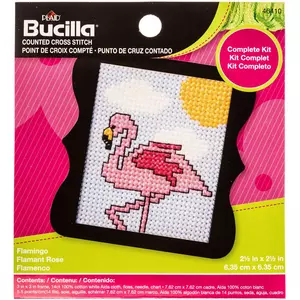 Flamingo Counted Cross Stitch Kit