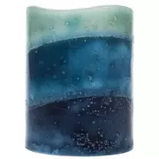 Tropical Waters Pillar LED Candle