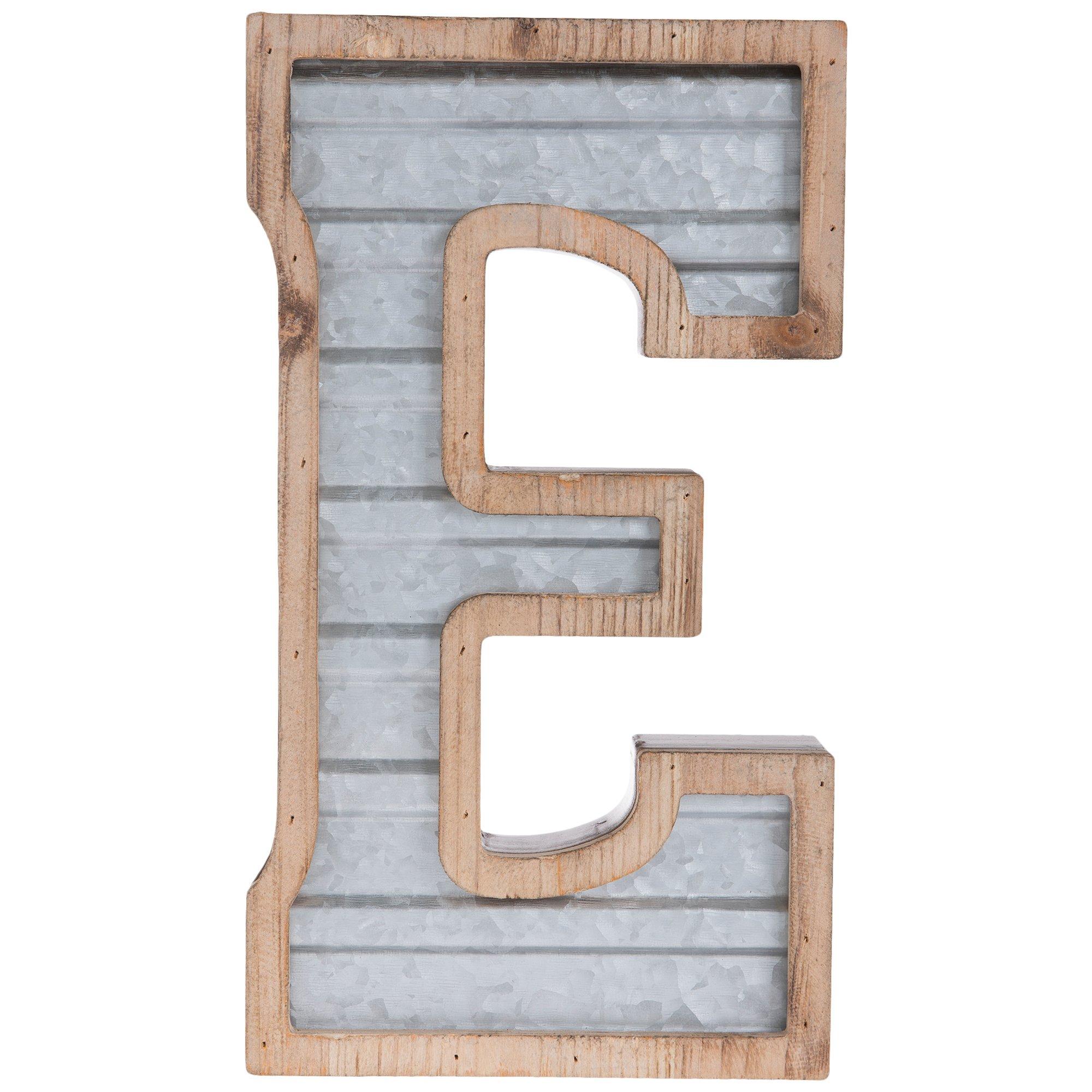Galvanized Metal Letter Wall Decor Hobby Lobby 1282094