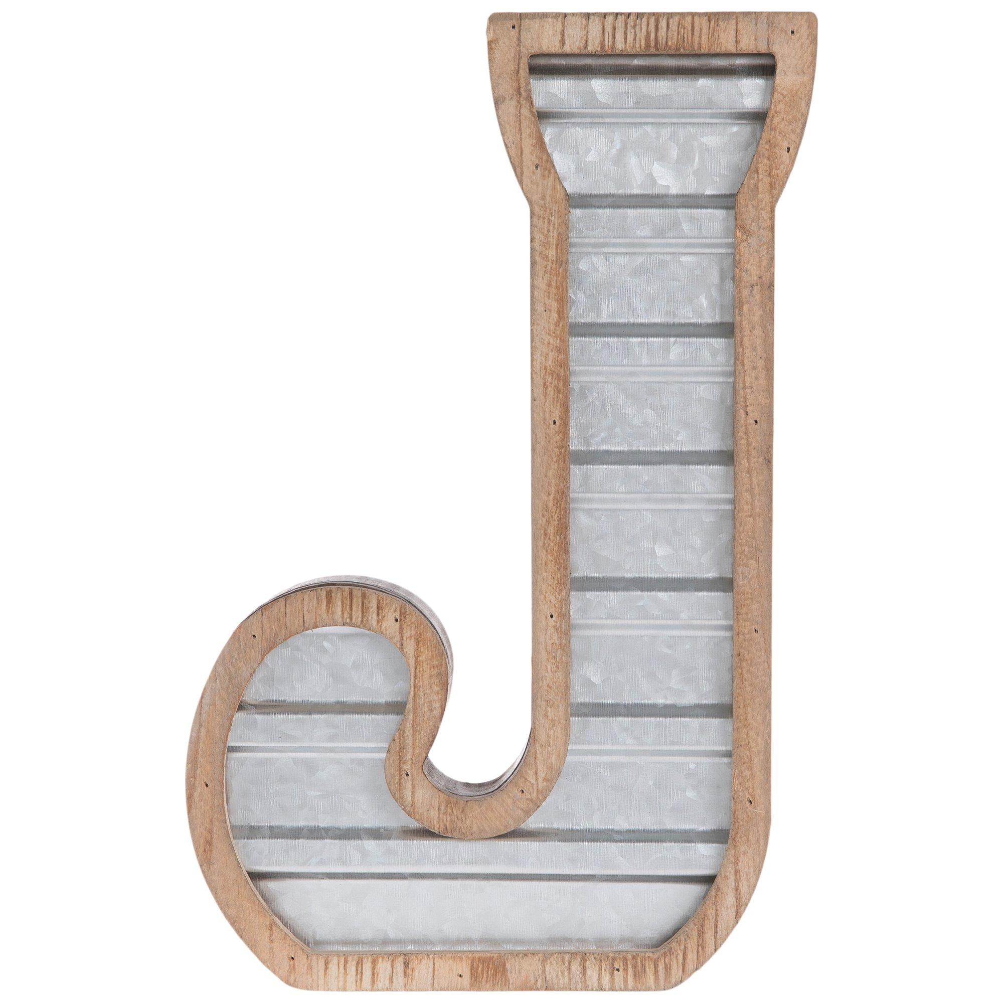 Galvanized Metal Letter Wall Decor Hobby Lobby 1282151