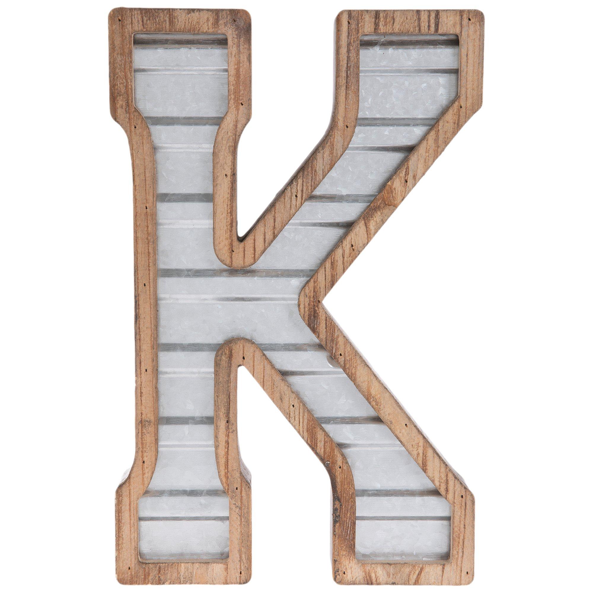 Galvanized Metal Letter Wall Decor Hobby Lobby 1282169