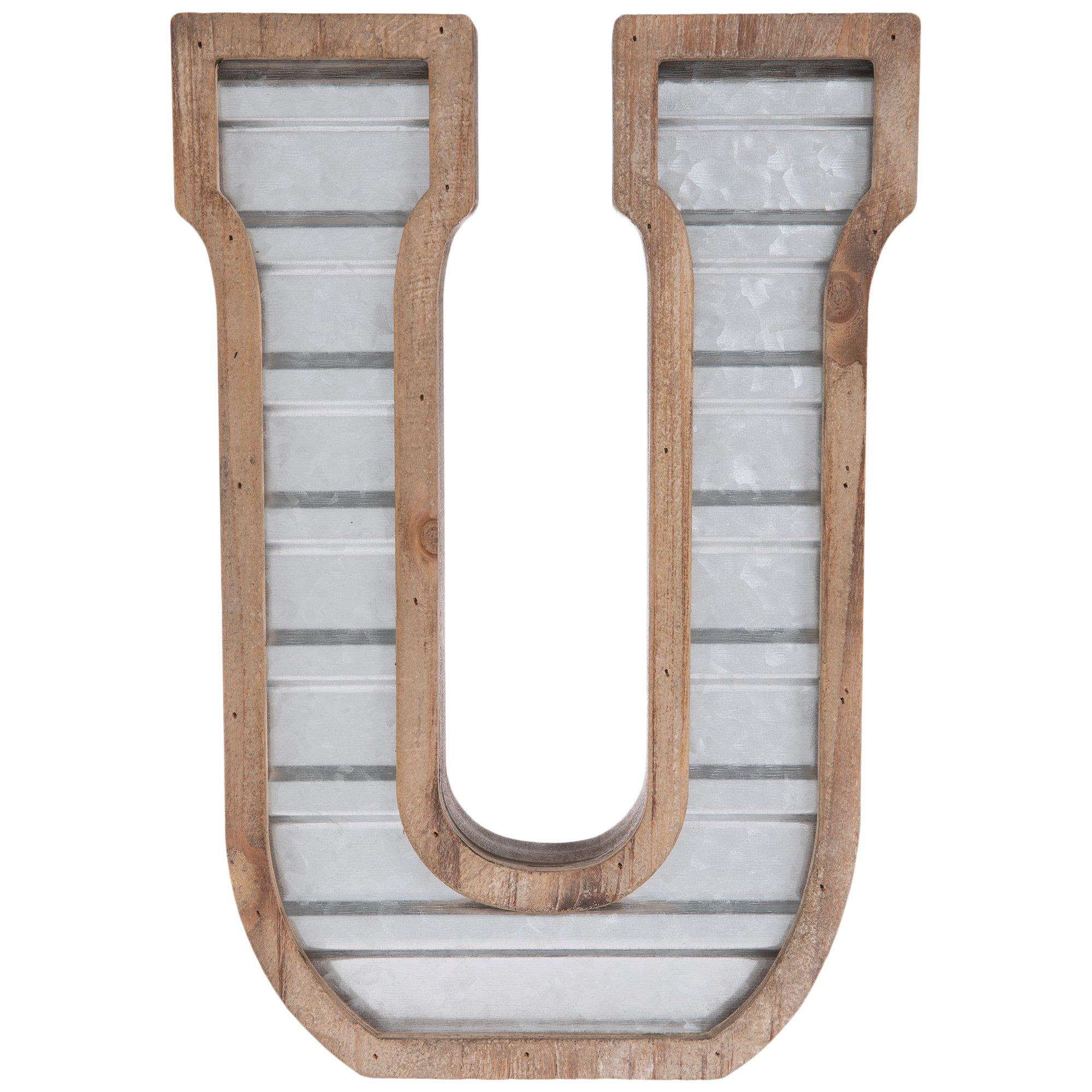 Galvanized Metal Letter Wall Decor Hobby Lobby 1282250