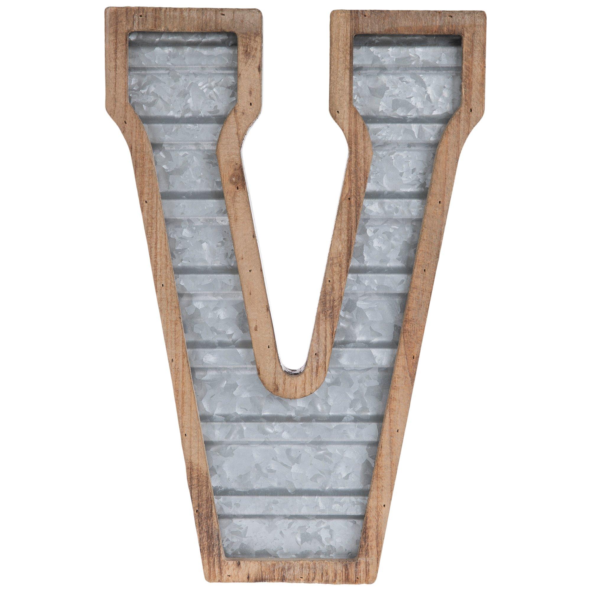 Galvanized Metal Letter Wall Decor Hobby Lobby 1282276
