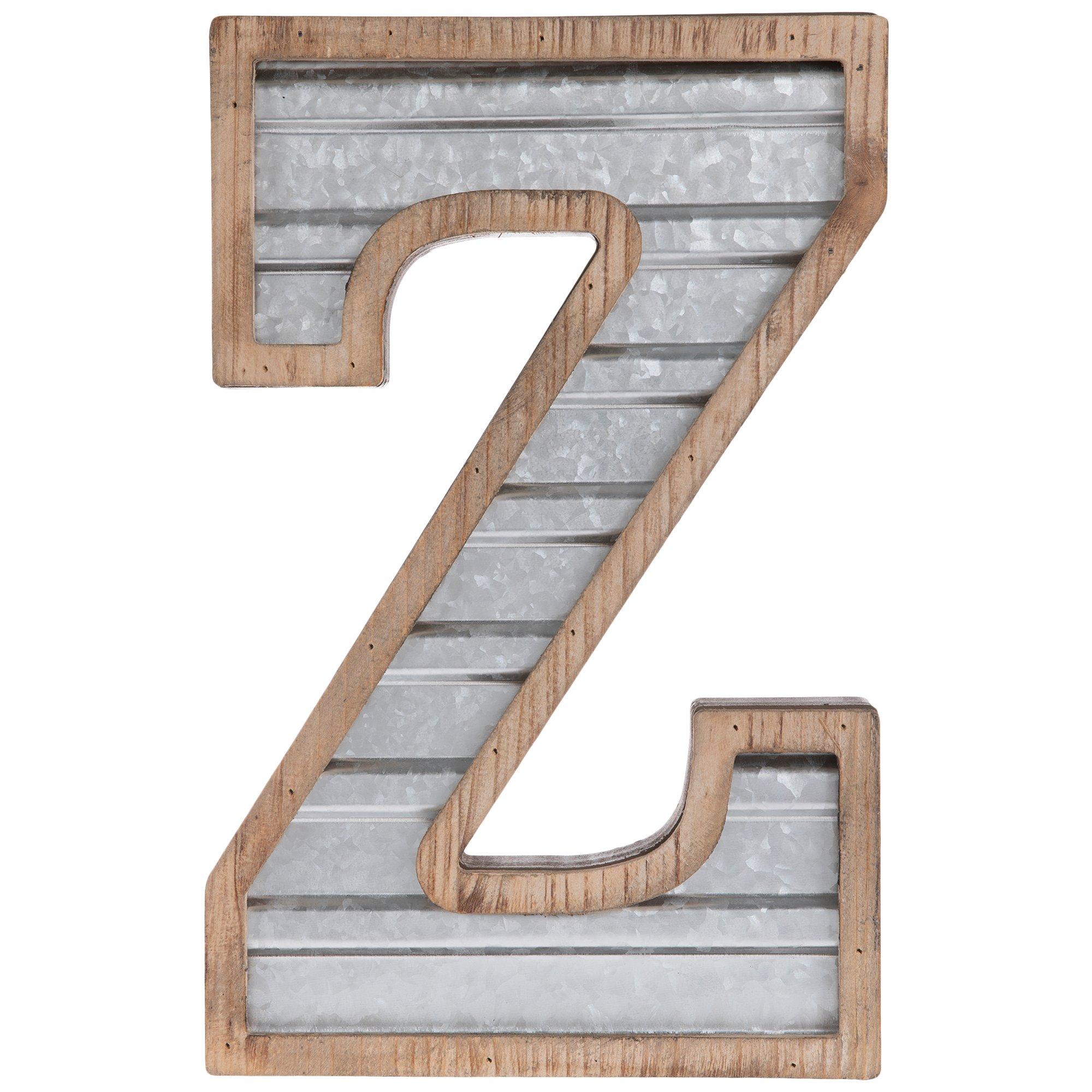 Galvanized Metal Letter Wall Decor Hobby Lobby 1282318