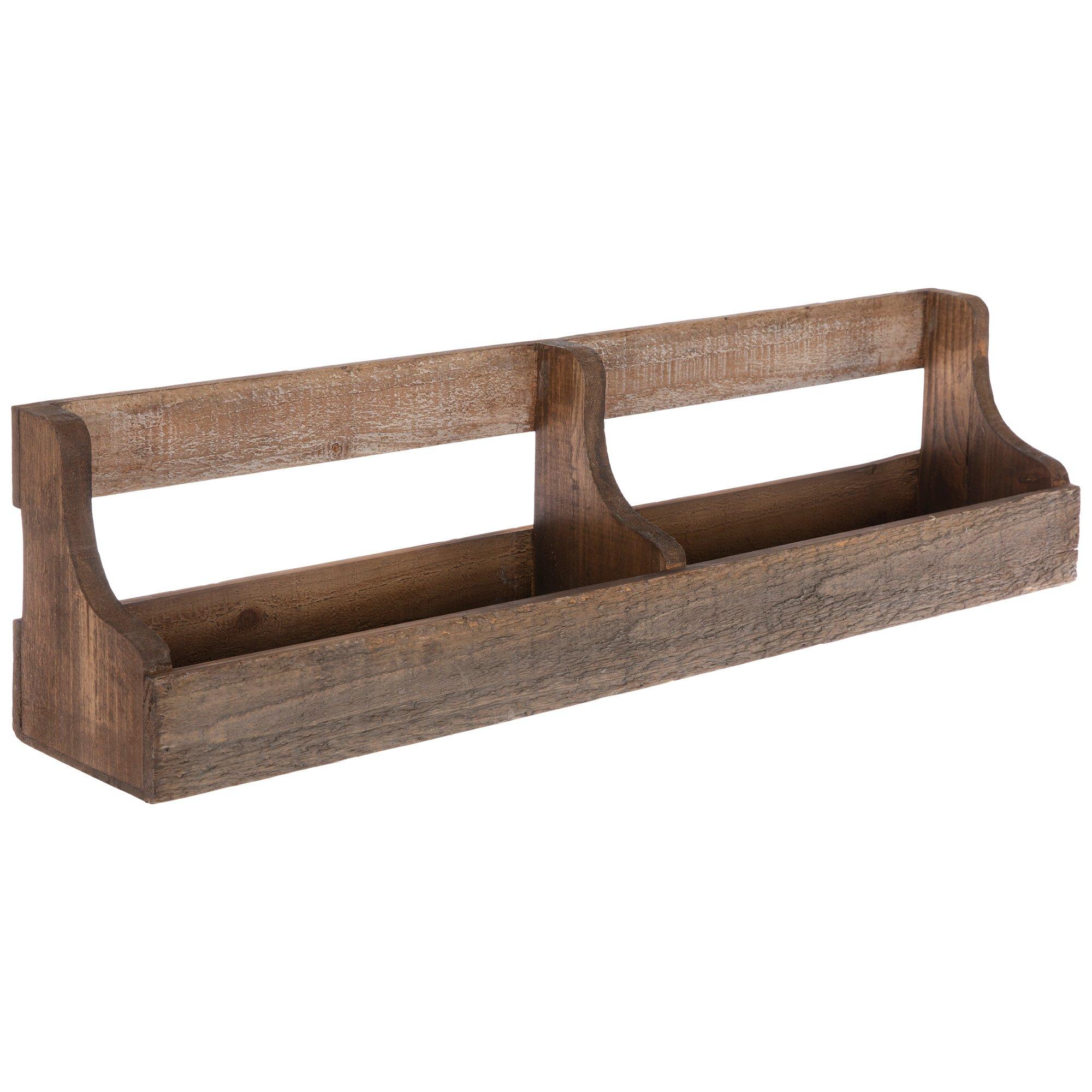 Slim Wood Wall Shelf With Hooks, Hobby Lobby