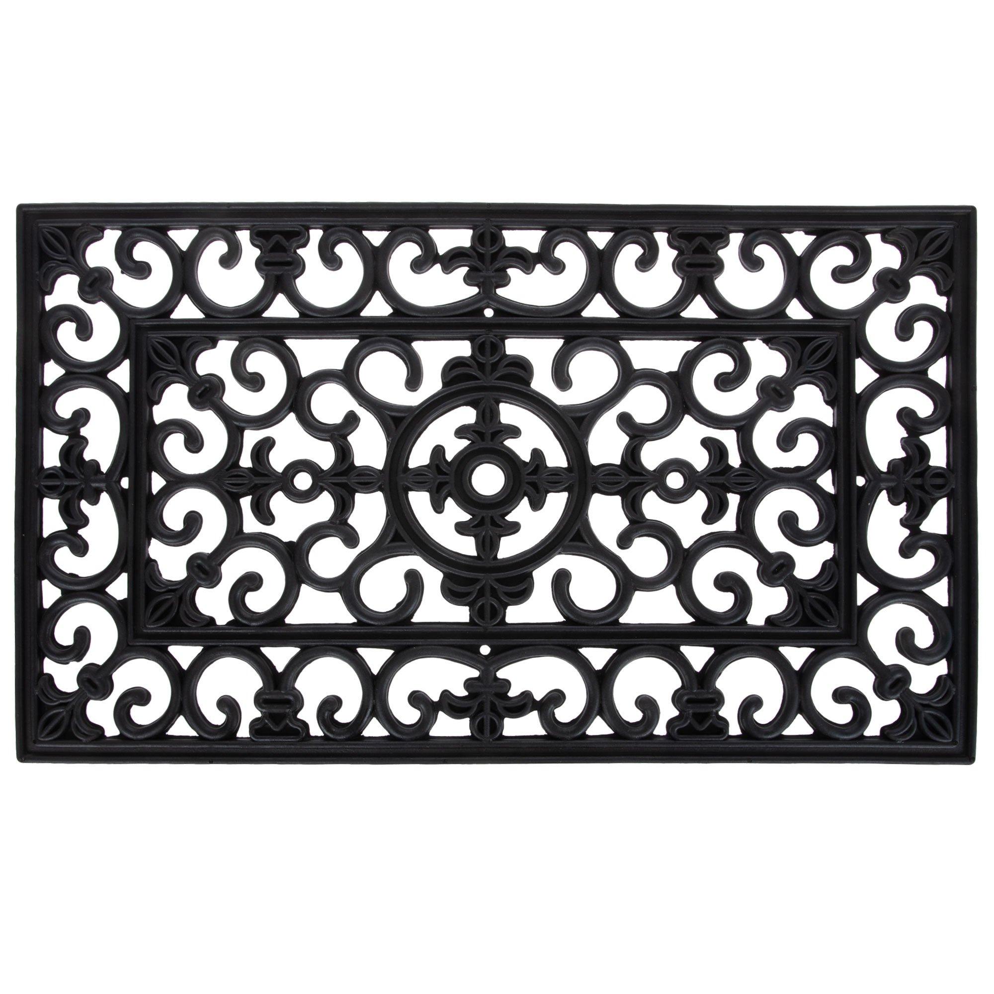 Black Scroll Doormat Hobby Lobby 1282466