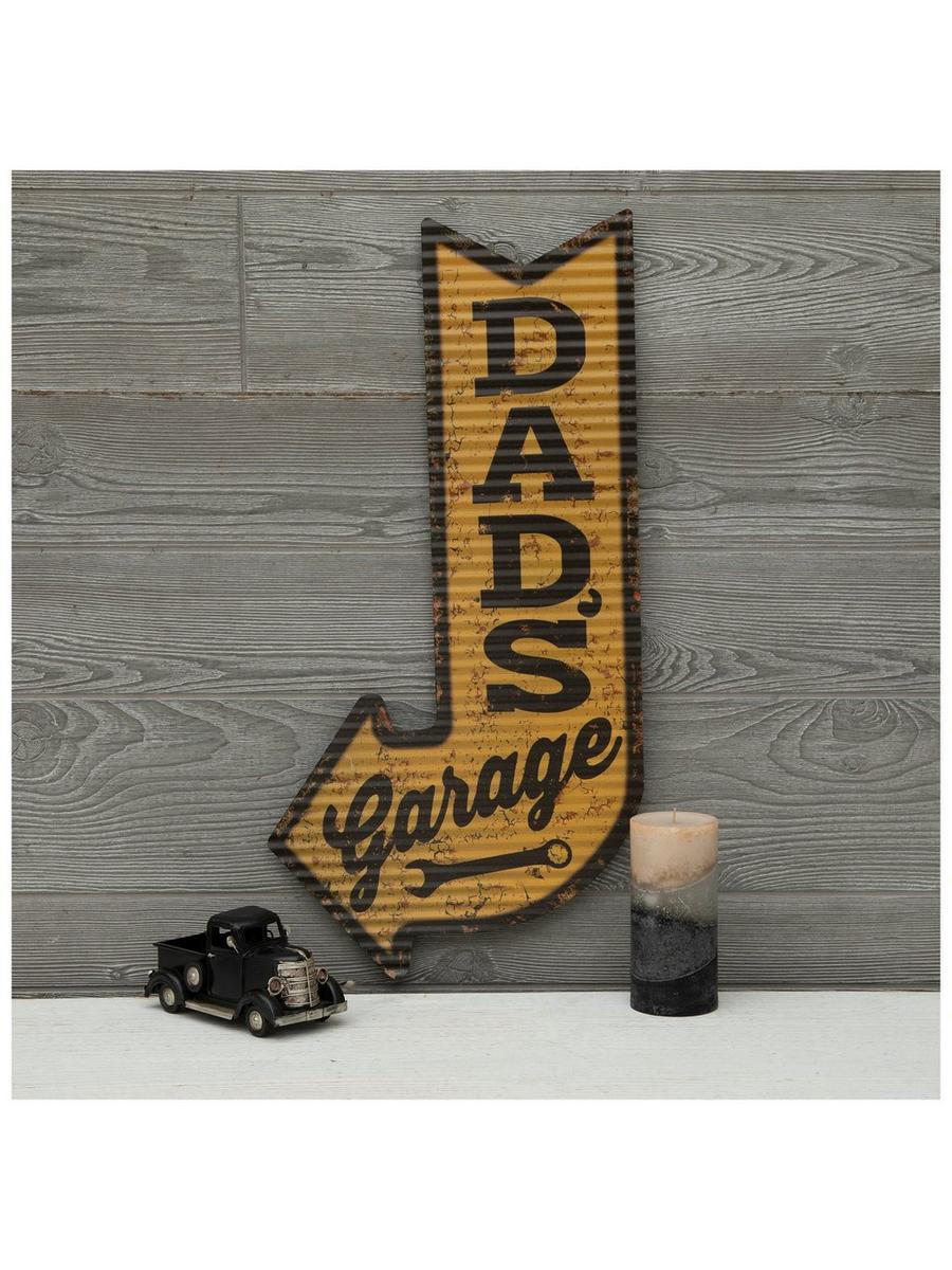 Dad's Garage Arrow Metal Wall Decor | Hobby Lobby | 1285220