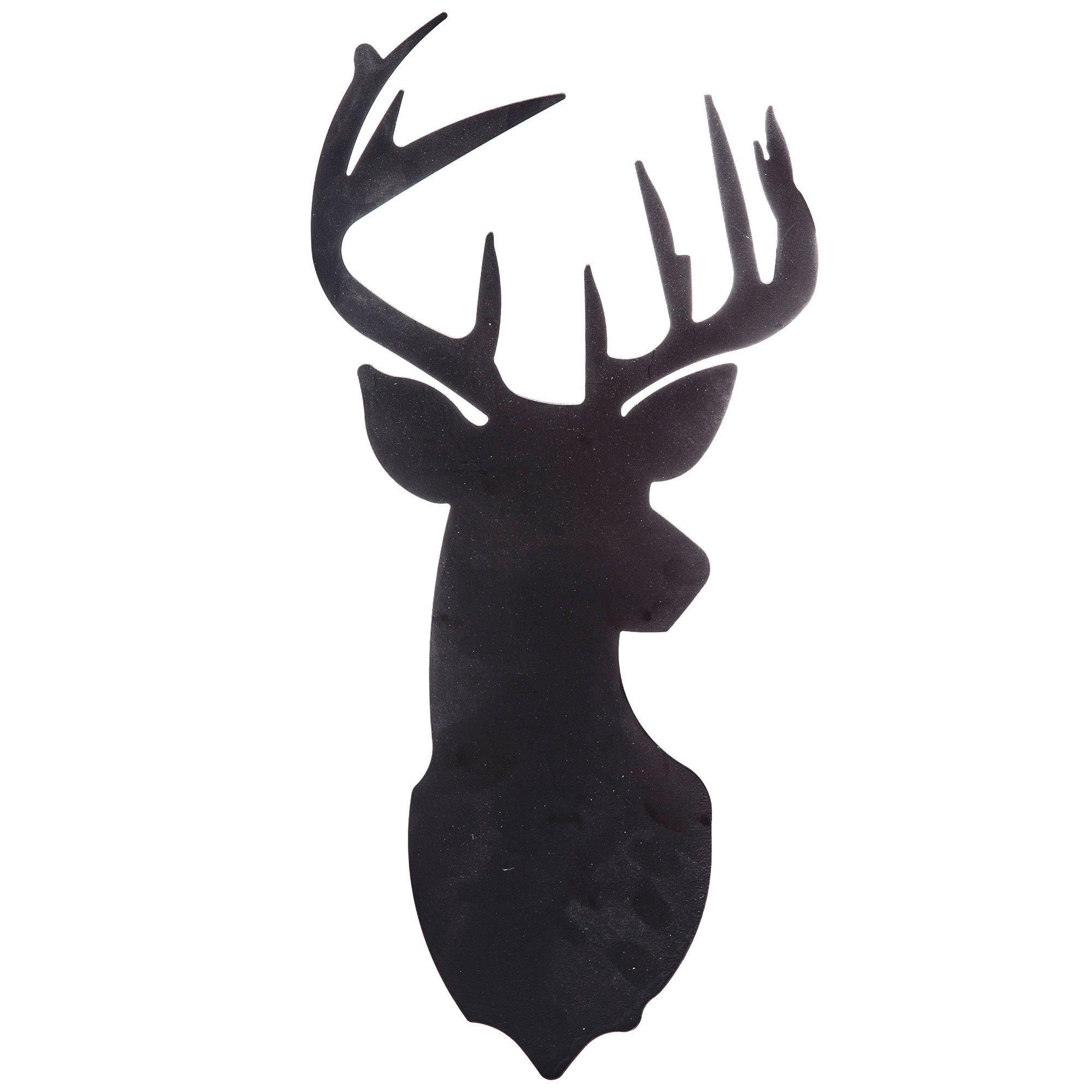 deer head outline profile