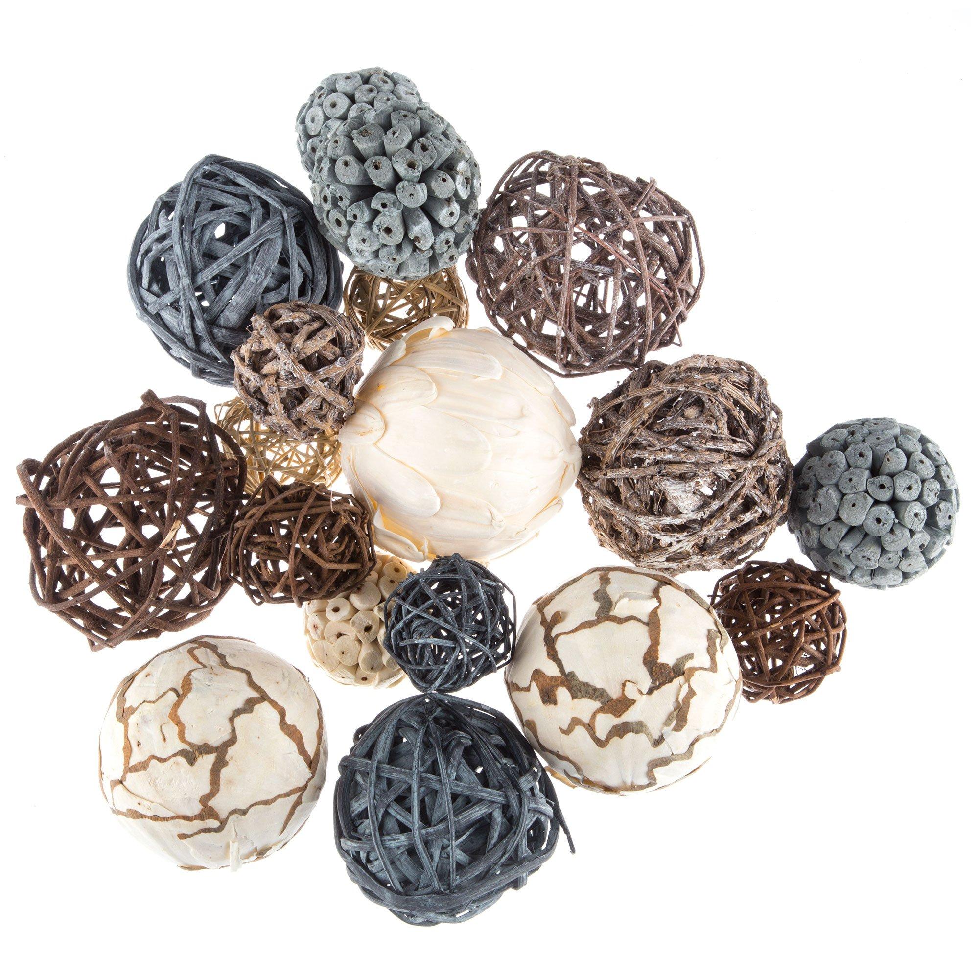 Greige Decorative Spheres Hobby Lobby 1291988