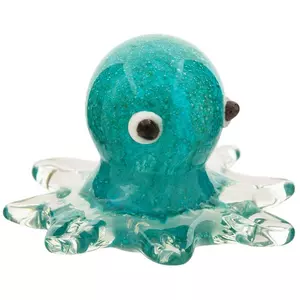 Blue Glass Octopus