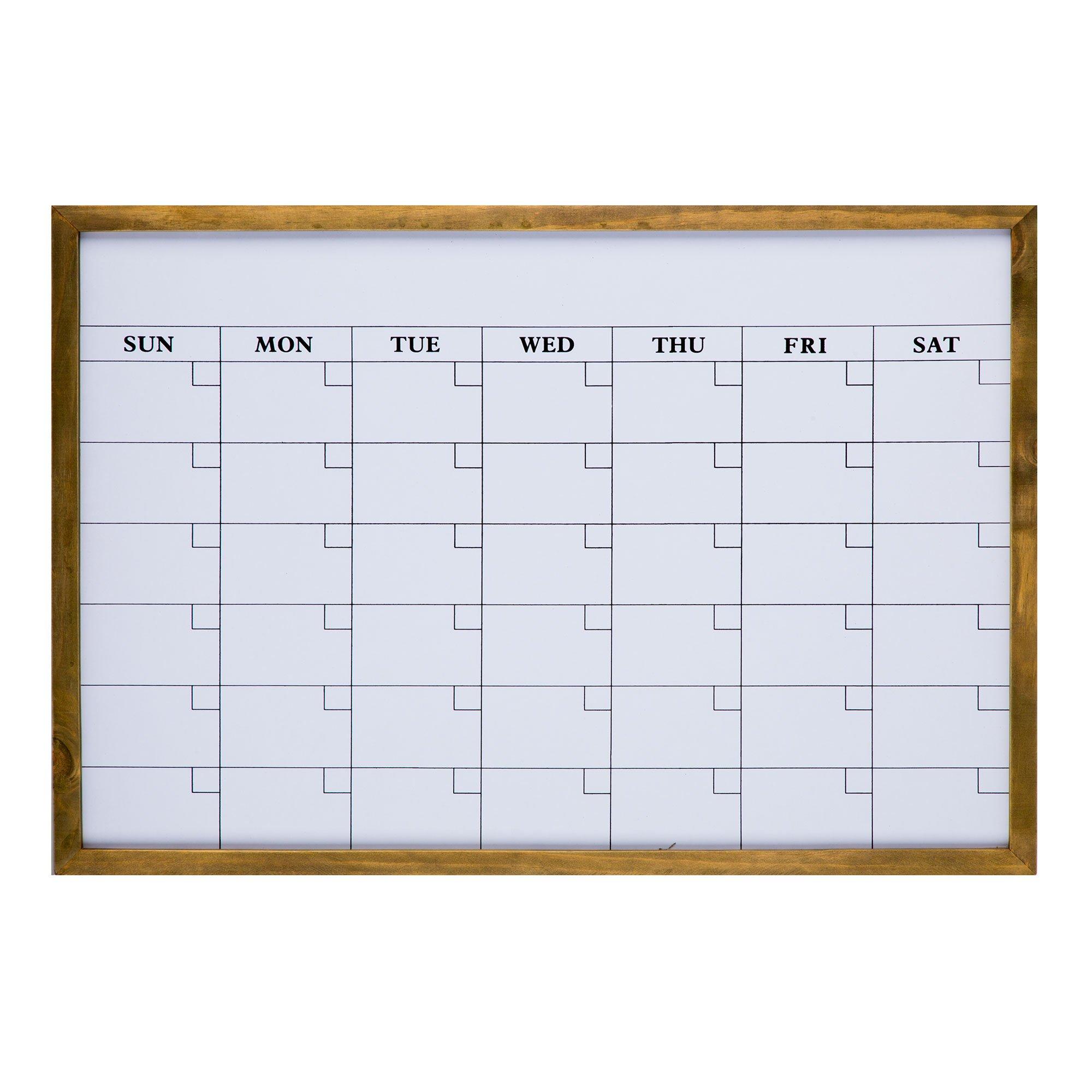 Monthly Calendar Dry Erase Board Hobby Lobby 1294974