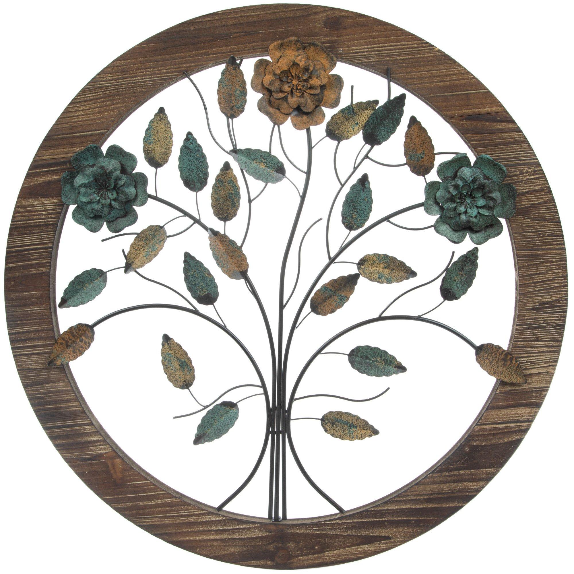 Rustic Blooming Flowers Wood Wall Decor, Hobby Lobby