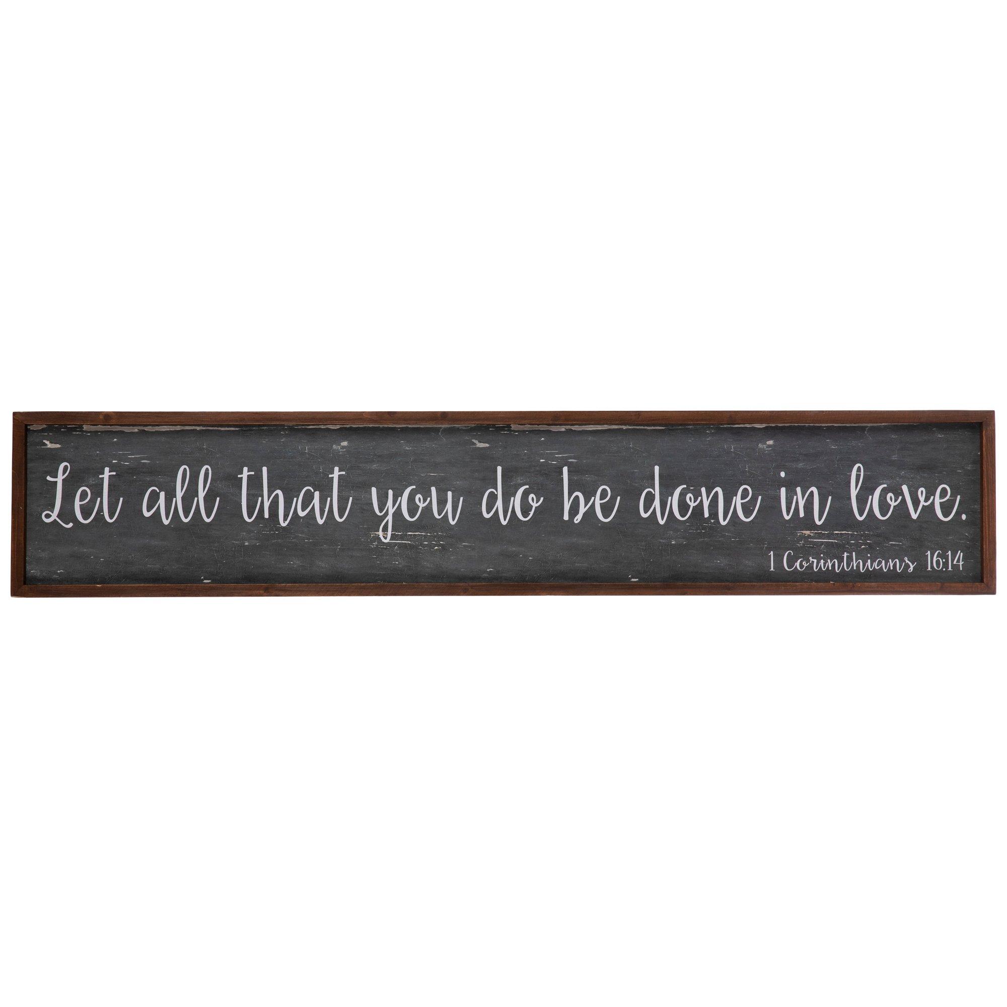 1 Corinthians 16:14 Wood Wall Decor | Hobby Lobby | 1297852