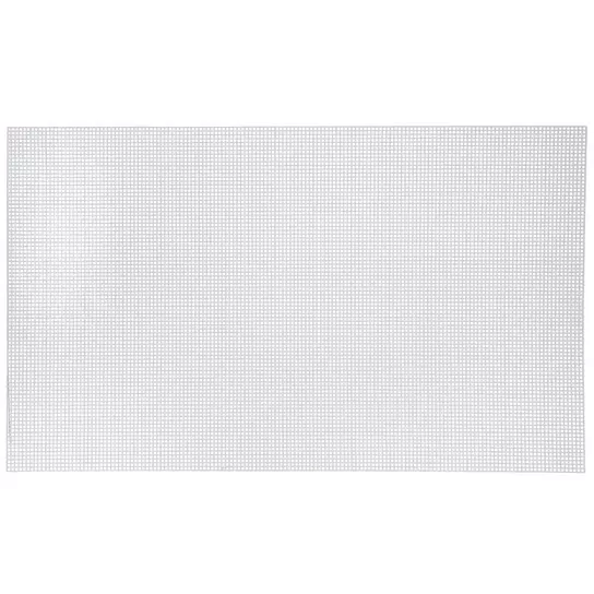 Darice 7 Mesh Ultra Stiff Clear Plastic Canvas Sheets Package of 12 