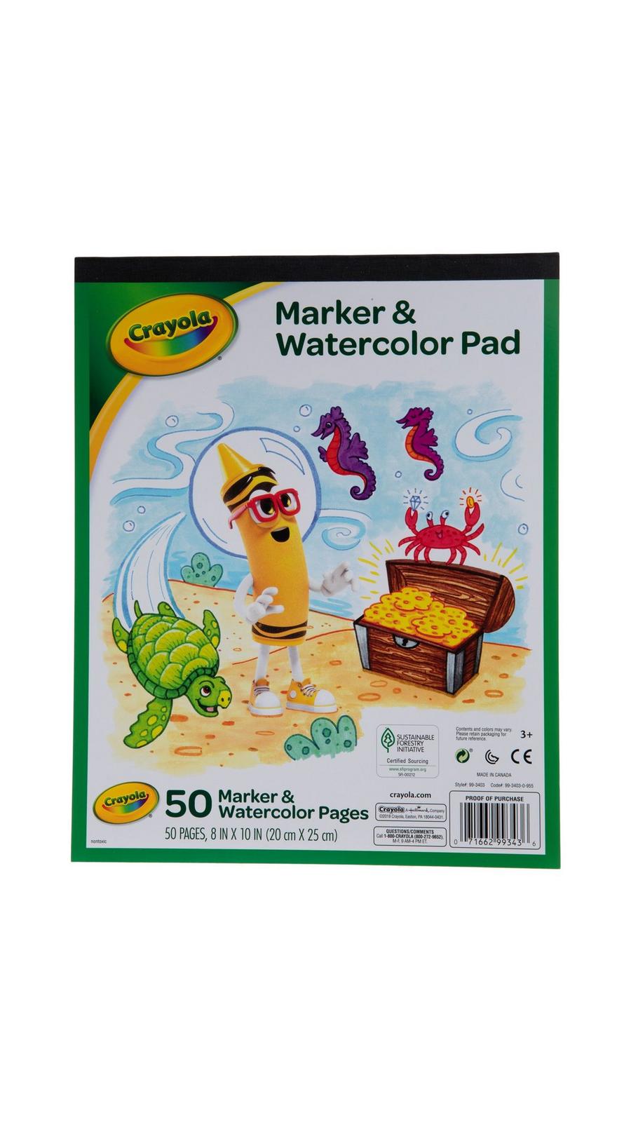 Marker Watercolor Pad 8
