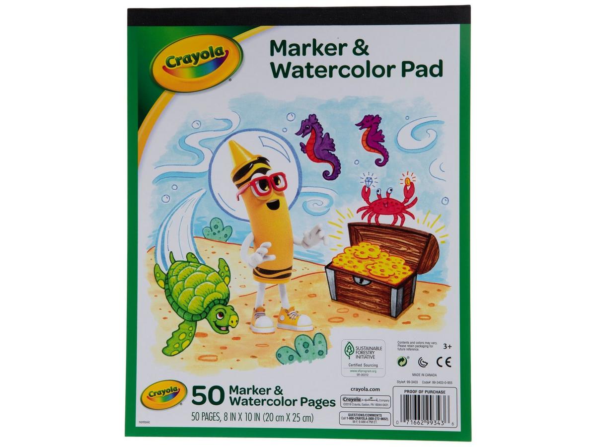 Marker Watercolor Pad 8