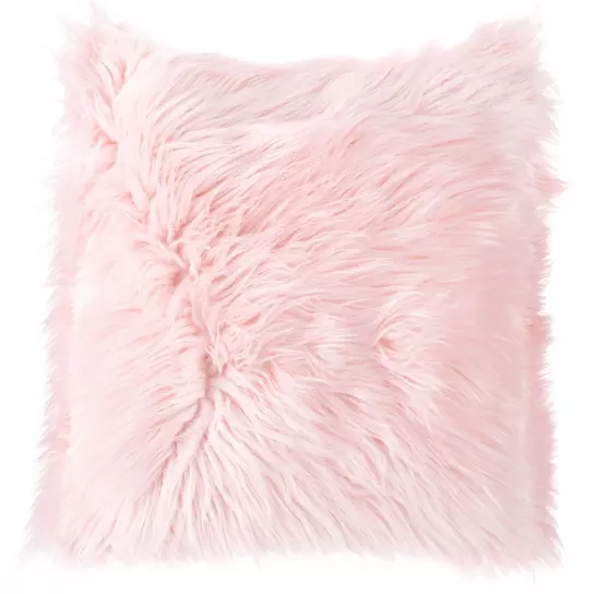 Faux Fur Square Pillow