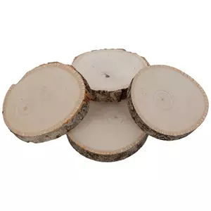 12 Cork Coasters Round Extra Thick Drink Coasters with Curved Edges 0.4  Thick 4 Diameter Wooden Coasters Bulk, Absorbent and Reusable Fit for  Dining