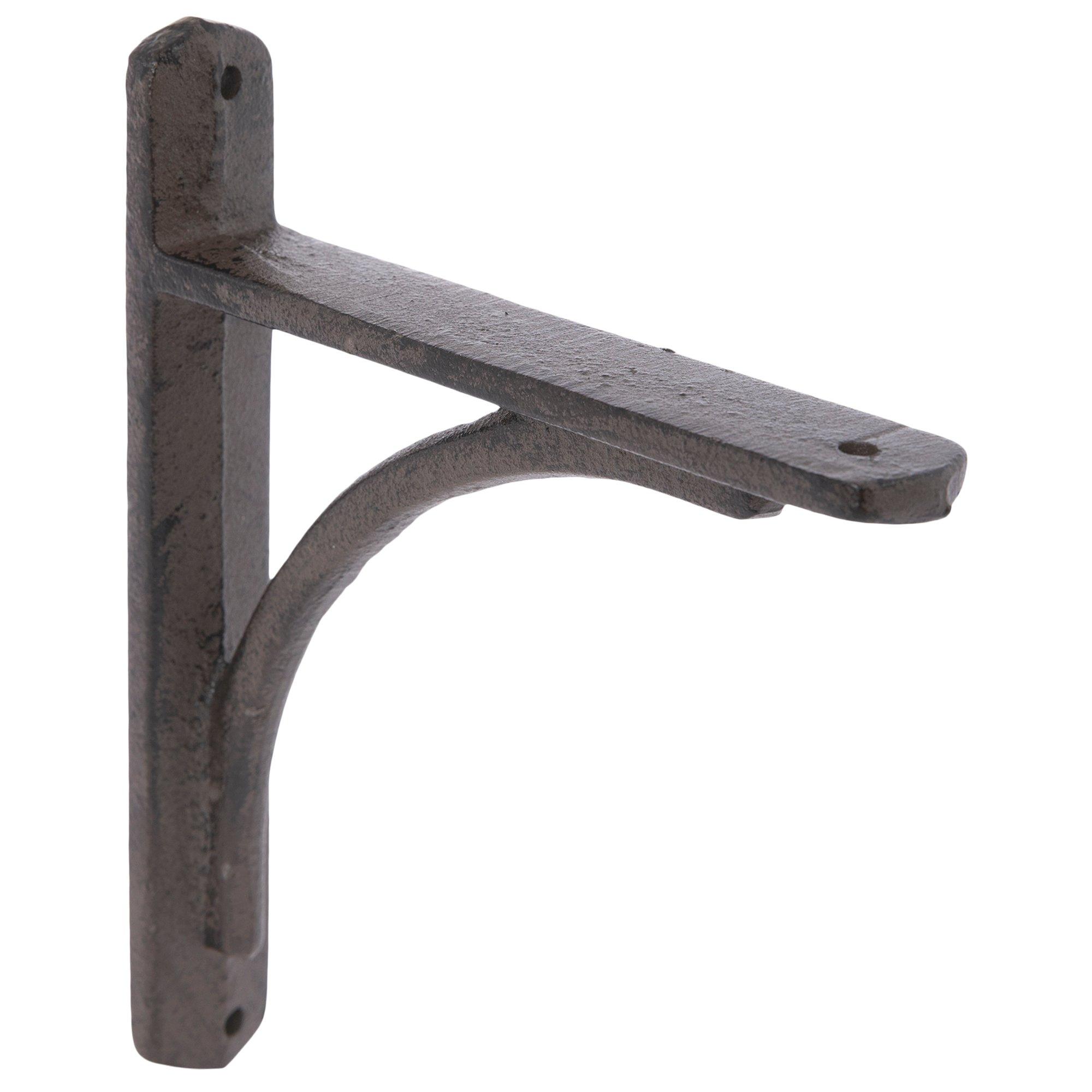 RCH Hardware Iron Shelf Bracket Color: Rust