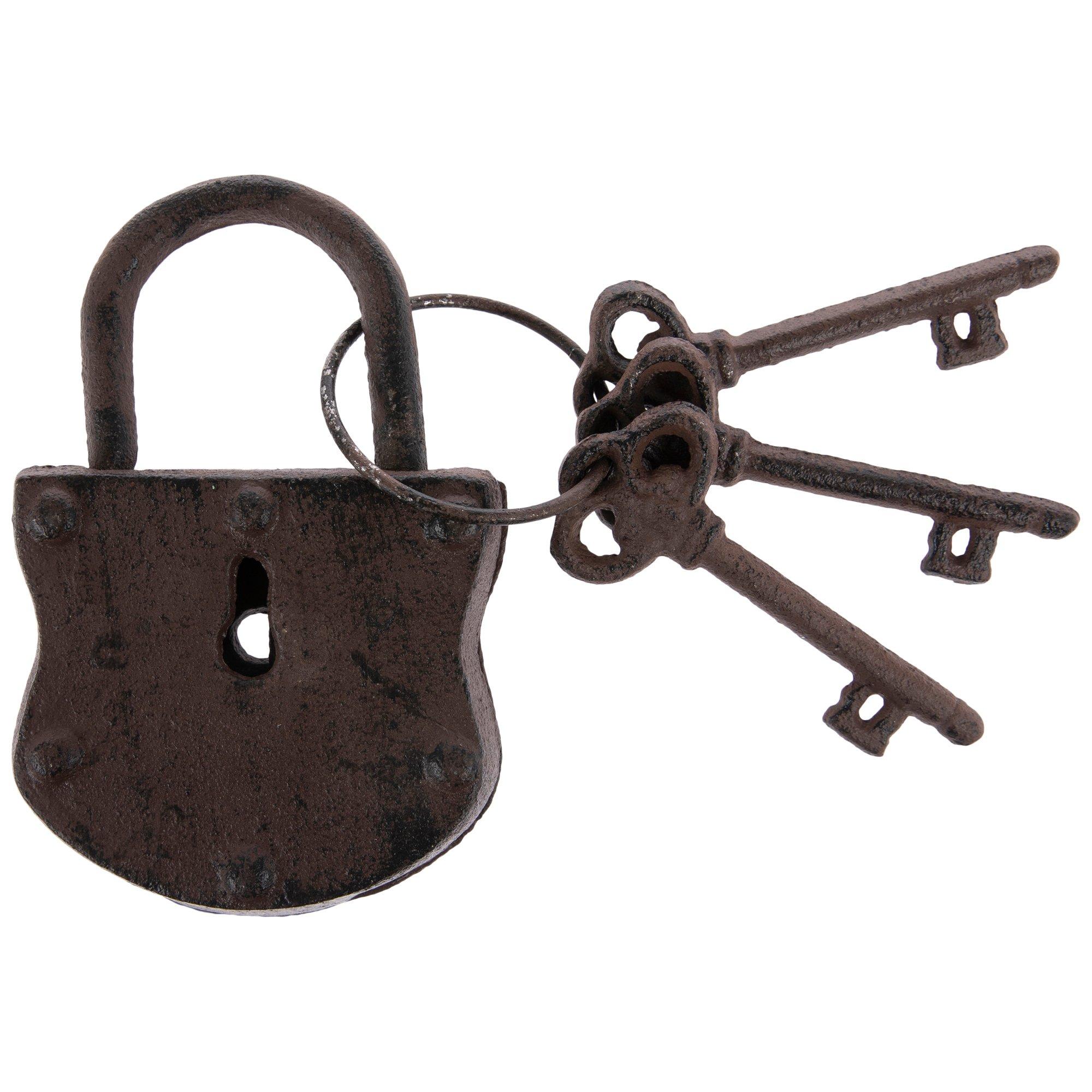 Old Style Lock & Key Set, 240328
