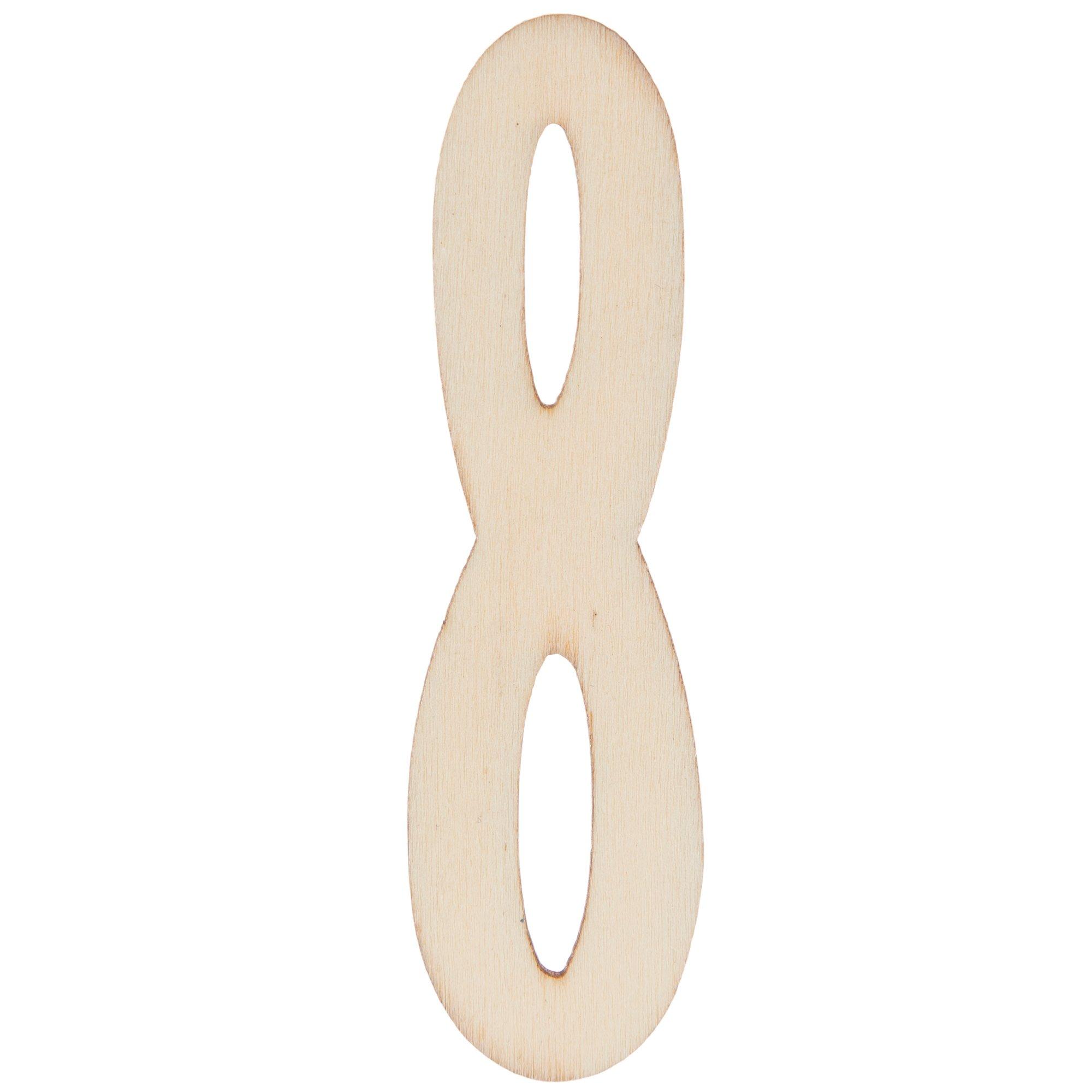 Vintage Sign Wood Numbers Hobby Lobby 1311489