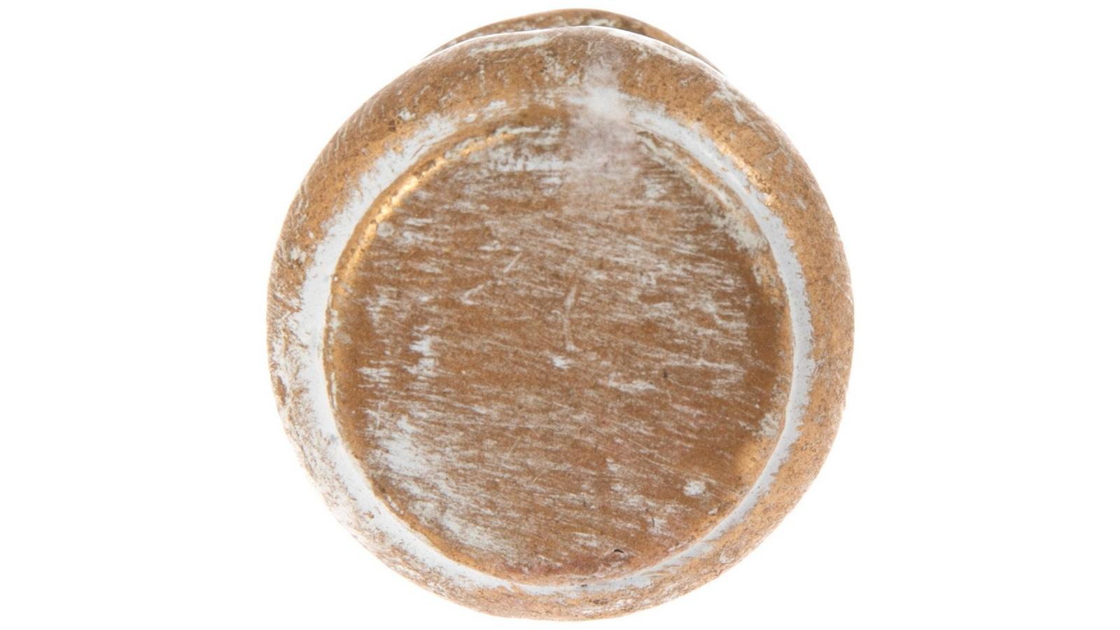 gold dresser knobs hobby lobby Distressed Round Metal Knob | clothes boutique near me
