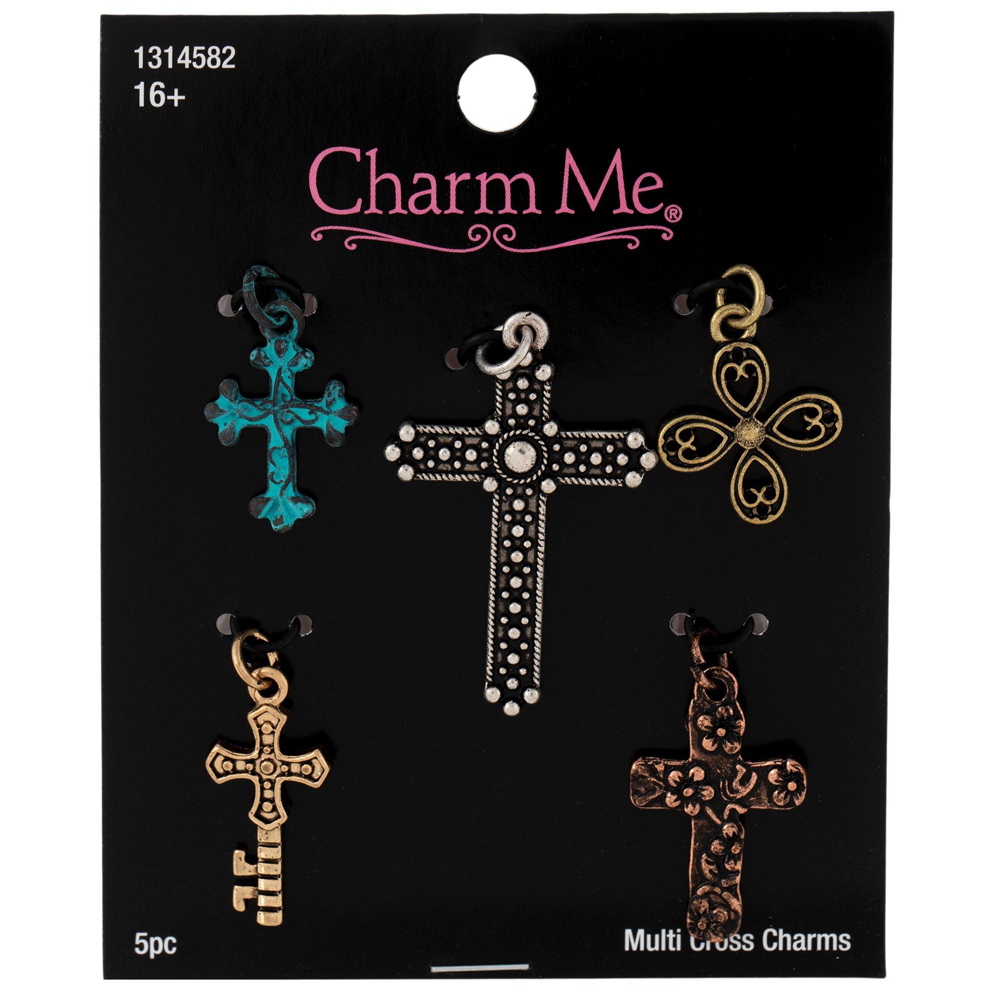 Ornate Cross Charms, Hobby Lobby