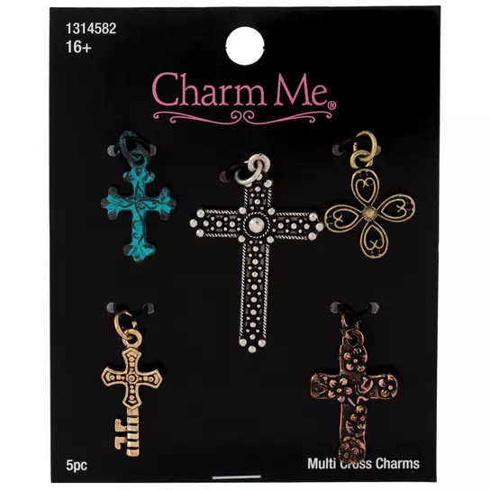 Ornate Cross Charms
