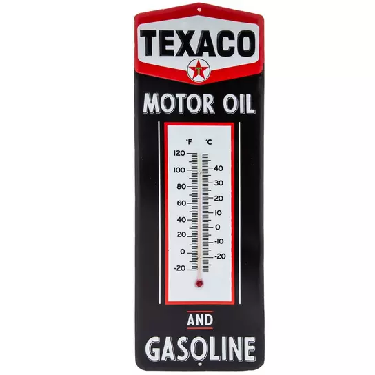 Texaco Embossed Metal Thermometer, Hobby Lobby