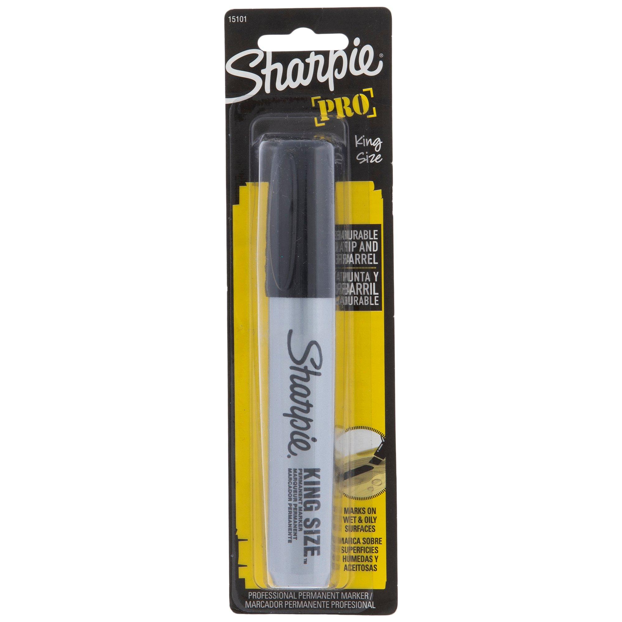 Black King Size Chisel Tip Sharpie Marker Hobby Lobby 132142