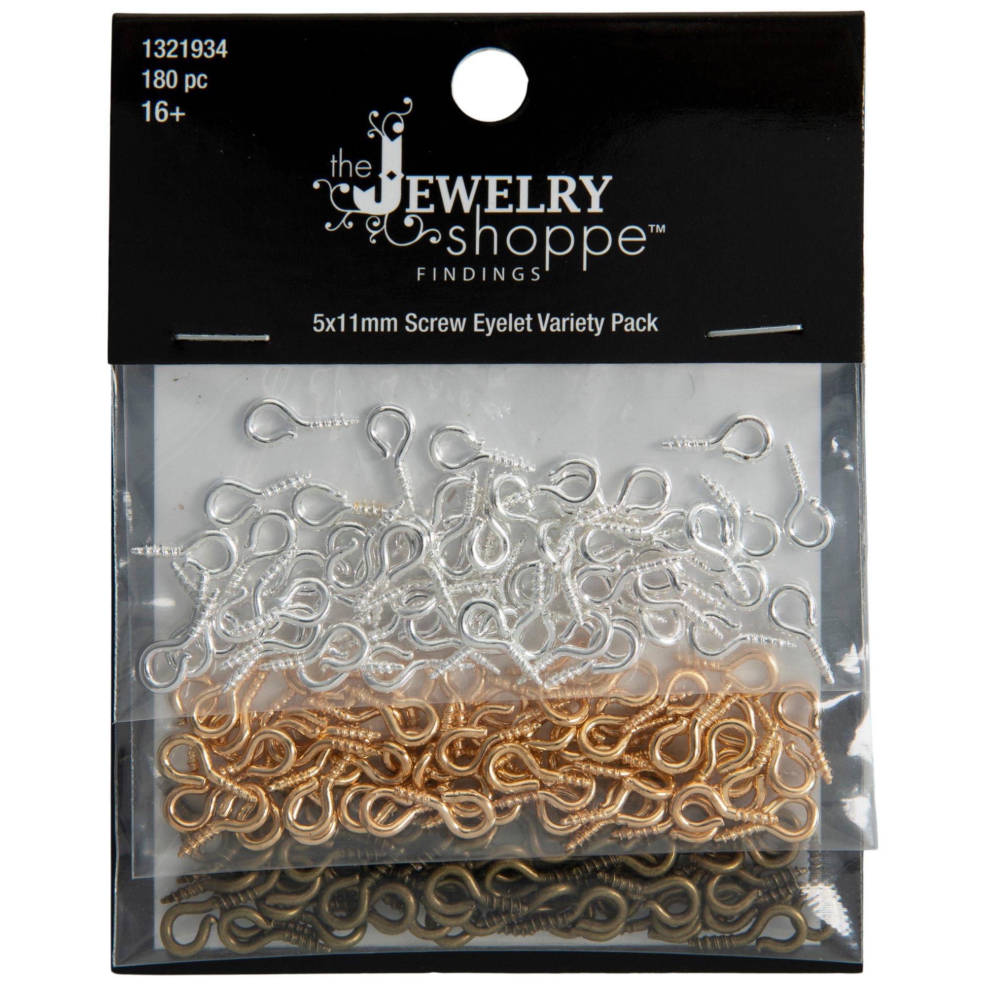 Nickel Plated Screw Eyes - 7mm, Hobby Lobby