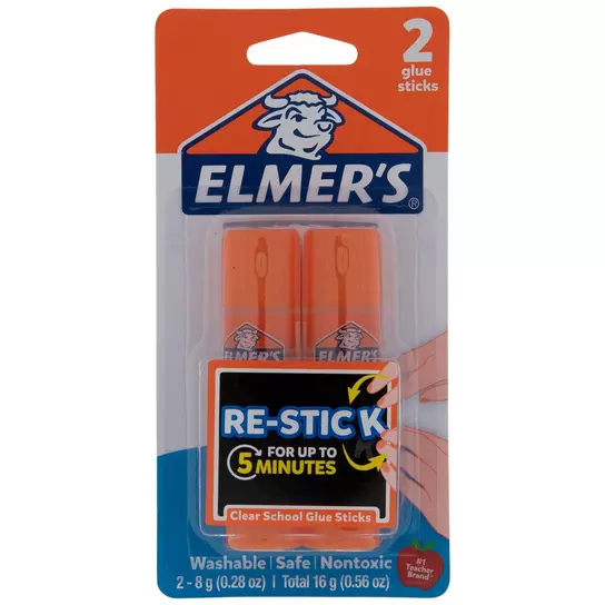 Elmer's Re-Stick Glue Sticks, Small