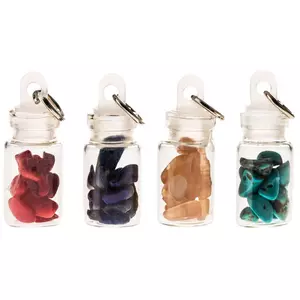 Stone Chip Bottle Charms