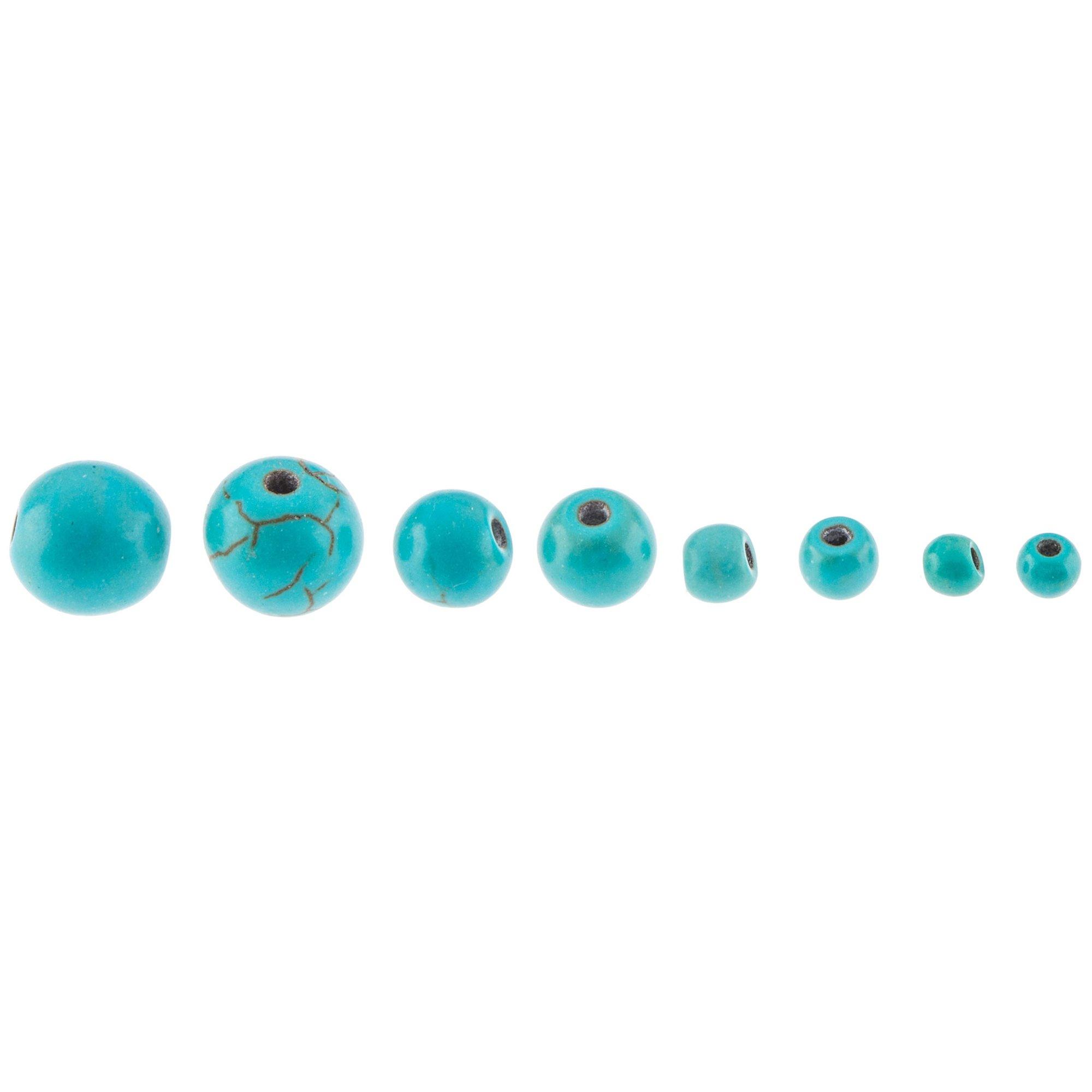 Turquoise Heishi Bead Strand - 2.4mm x 4mm, Hobby Lobby