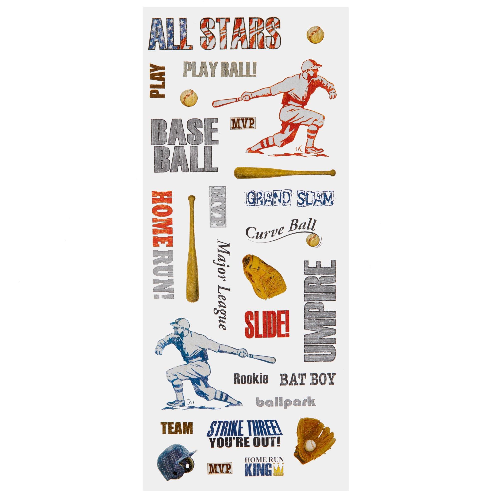 Baseball Stickers Hobby Lobby 132753