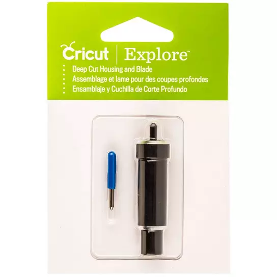  Premium Fine Point Cut Blades, Explore Deep Point Blades and  Housing Compatible with Cricut Maker Cricut Explore One Explore Air and  Explore Air 2 Cutting Machines