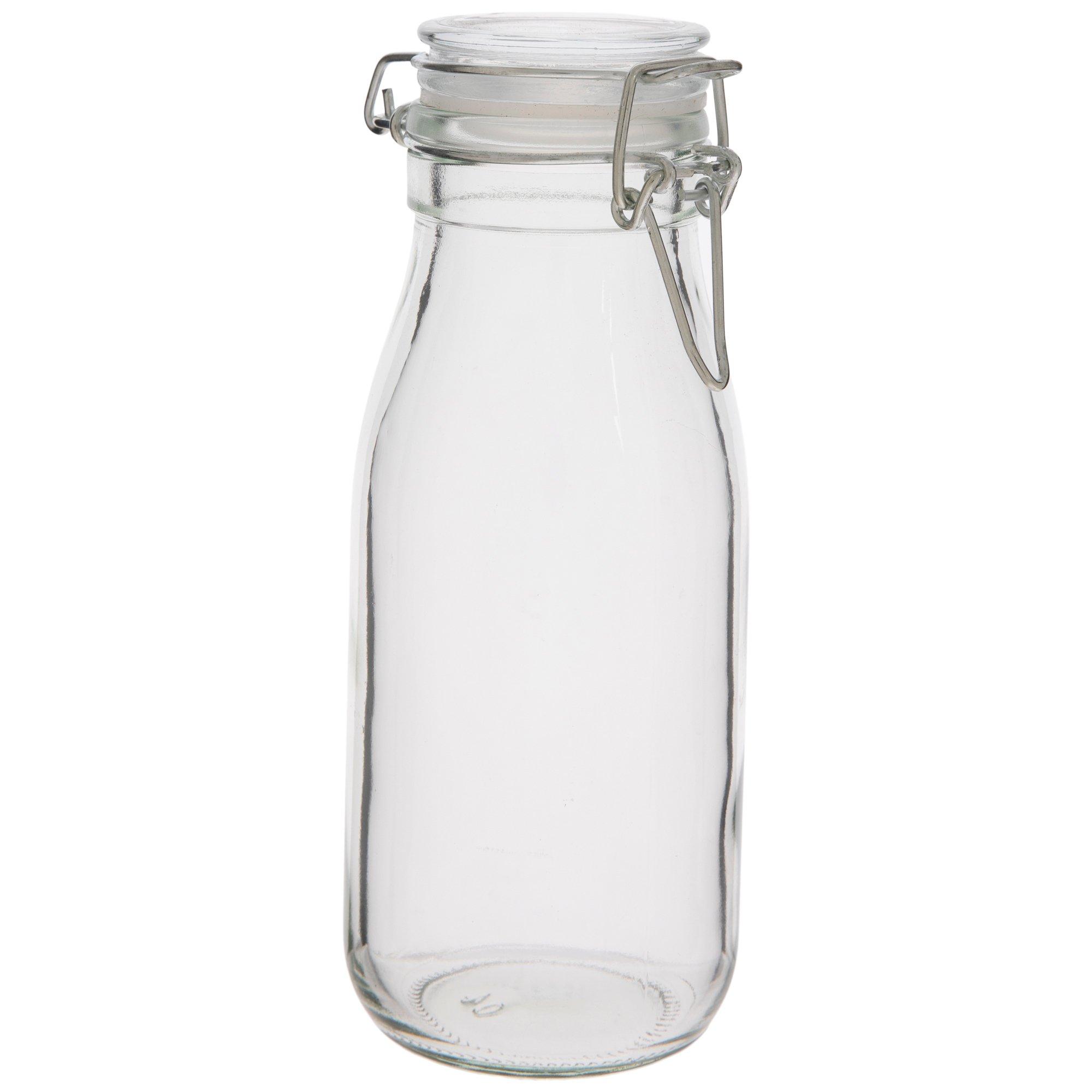 Flip Lid Glass Milk Bottle | Hobby Lobby | 1330489