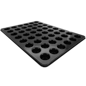 3.6 Inch Jumbo Muffin Pan 6 Cups Silicone Muffin Pan Set Of 2 Gray Muffin  Pans F
