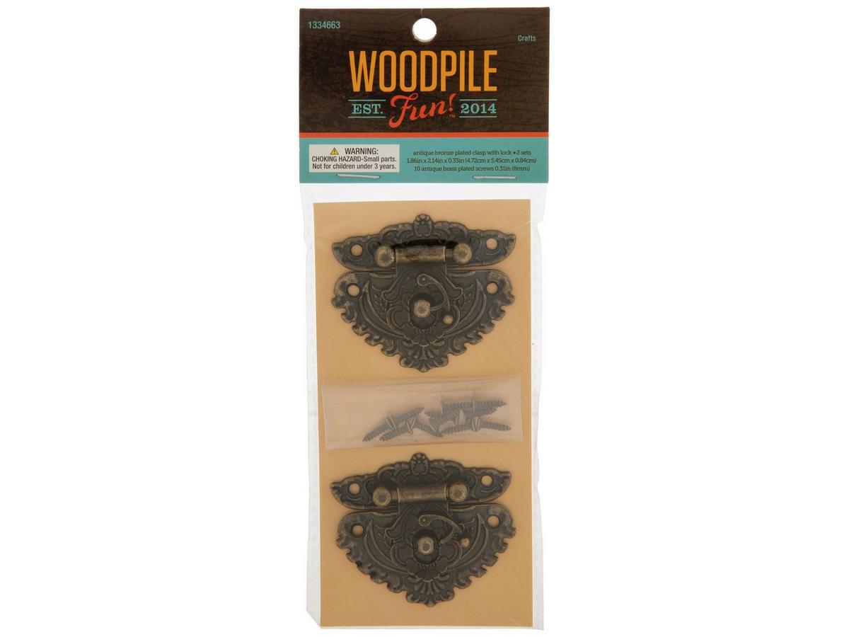 Antique Bronze Plated Clasps & Locks | Hobby Lobby | 1334663