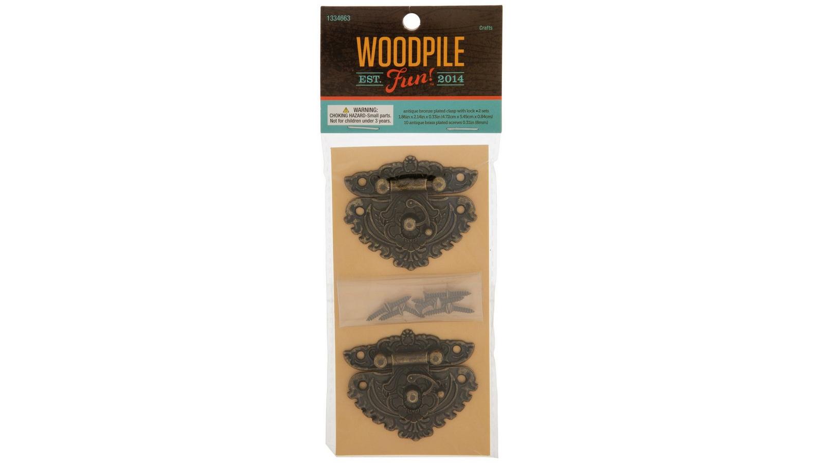 Antique Bronze Plated Clasps & Locks | Hobby Lobby | 1334663