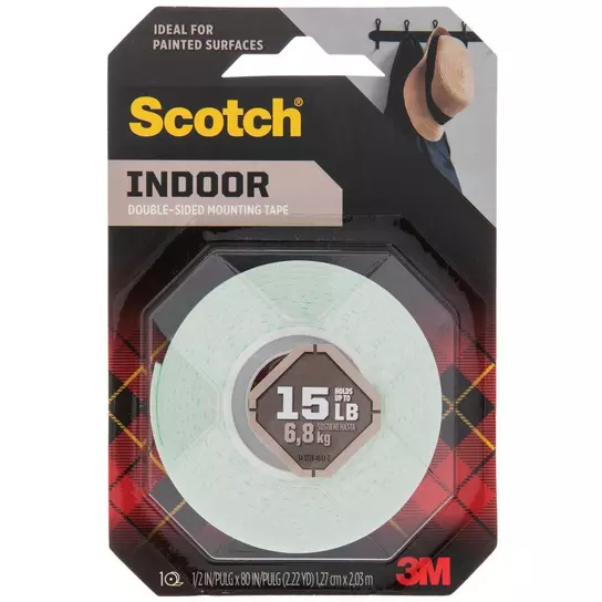Scotch Heavy Duty InteriorExterior Double Sided Mounting Tape 1 x 400 -  Office Depot