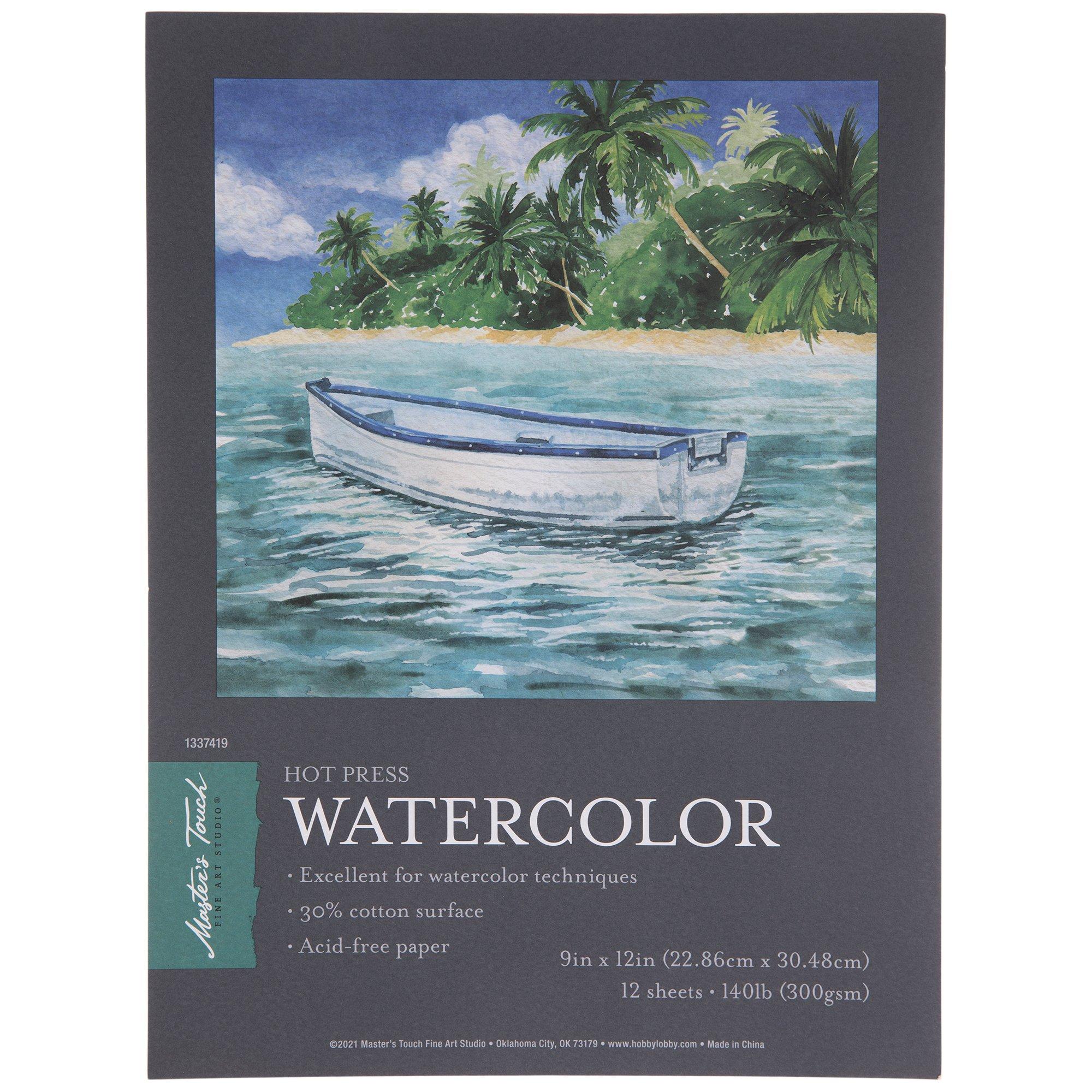 Hot Press Watercolor Paper Pad Hobby Lobby 1337419