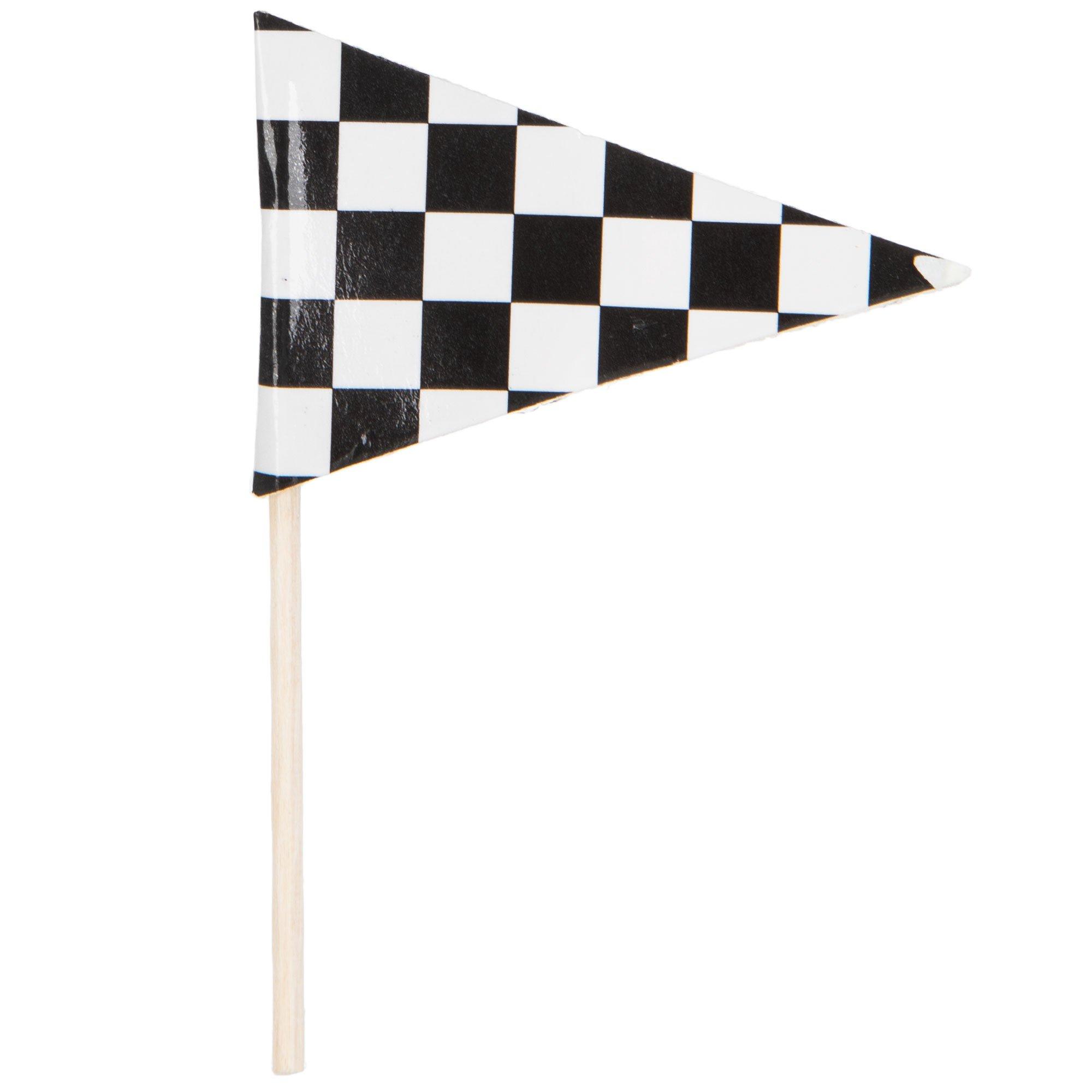 Checkered Flag Cupcake Toppers Hobby Lobby 1338938