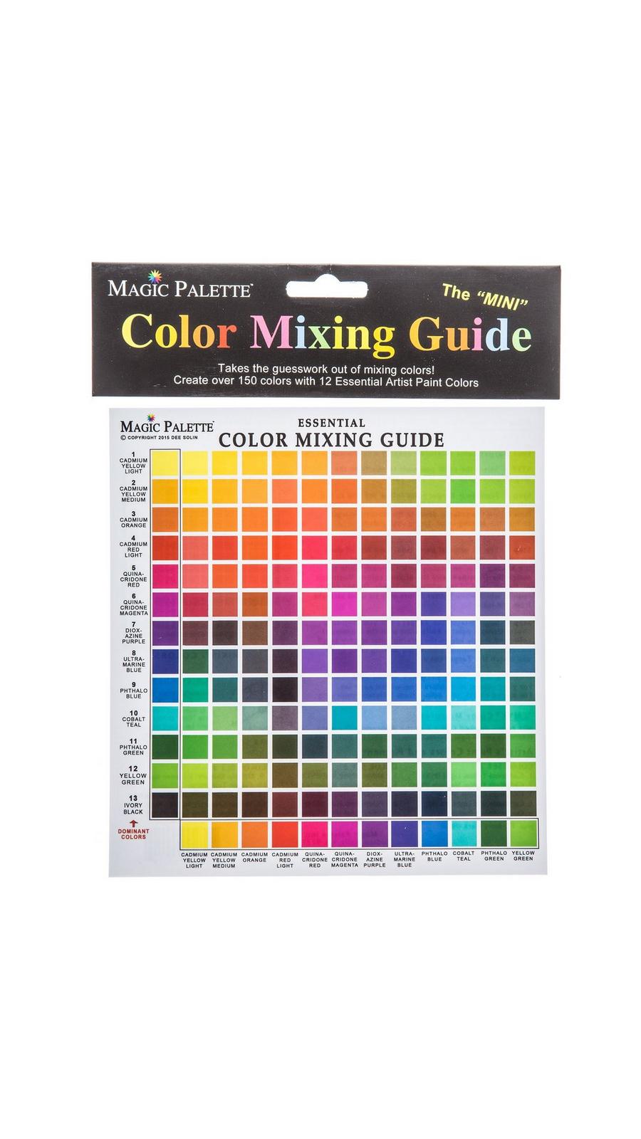 COLOR GUIDE セット 1, 2, 3 Color Mixes 🔴🟠🟡🟢🔵🟣🎨 #ColorMixes #acrylicpainting #acrylic