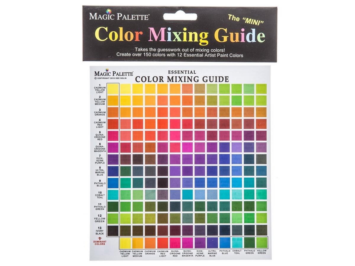 COLOR GUIDE 1, 2, 3 セット Mini Essential Color Mixing Guide | Hobby Lobby | 1342492