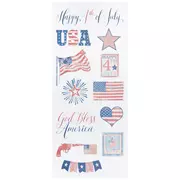 Happy 4th Of July Stickers
