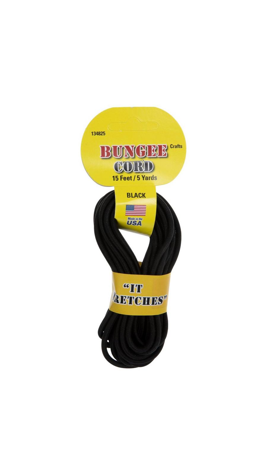 Black Bungee Cord | Hobby Lobby | 134825